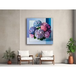 canvas ortensie